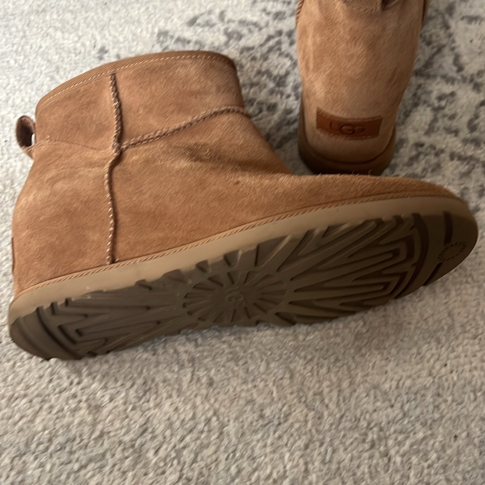 UGG Brown Suede Wedge Boots